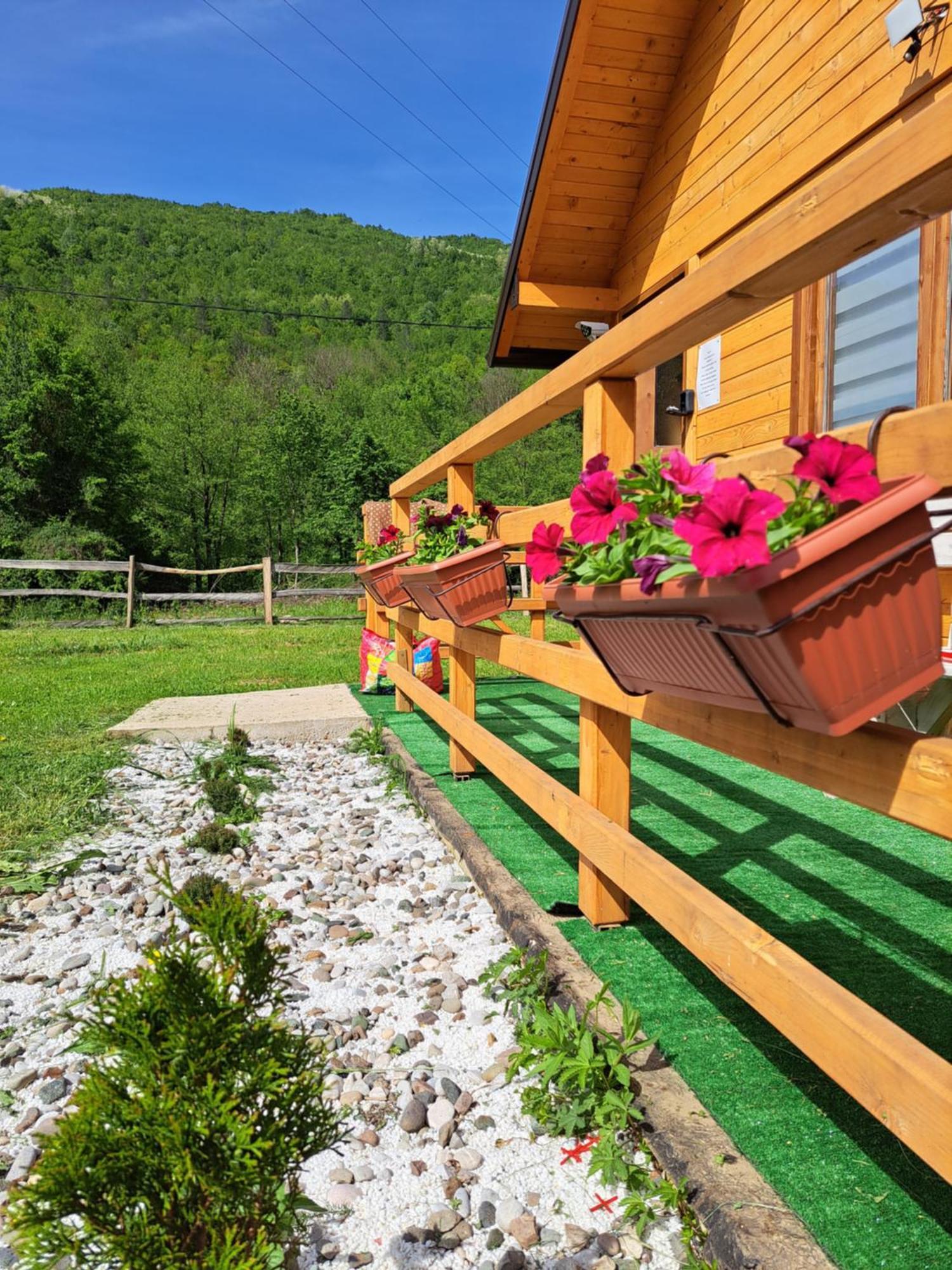 Guest House Radovic Tjentiste Exterior foto