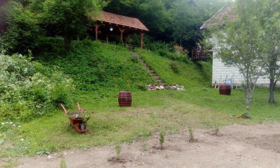 Guest House Radovic Tjentiste Exterior foto